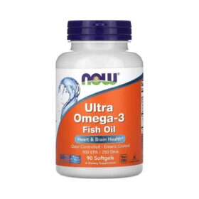 NOW Foods Ultra Oméga-3 – 90 softgels