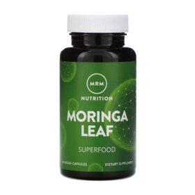 MRM, Nutrition, Feuille de moringa, 60 capsules vegan
