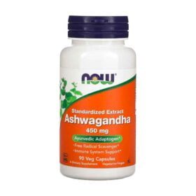 NOW Foods Ashwagandha 450 mg – 90 capsules végétales