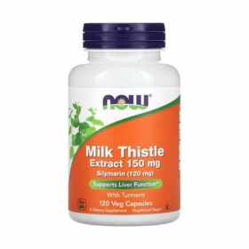 NOW Foods Chardon-Marie 150 mg – 120 capsules végétales