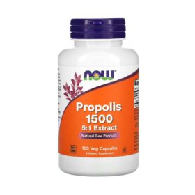 NOW Foods Propolis 1500 – 100 capsules végétales