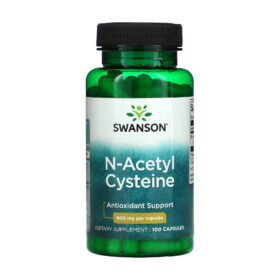NAC N-acétylcystéine, Soutien antioxydant, 600 mg, 100 capsules, Swanson