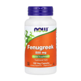NOW Foods Fenugrec 500 mg – 100 capsules végétales