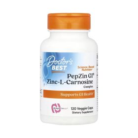 Doctor’s Best PepZin GI Zinc‑L‑Carnosine 120 Veggie Caps