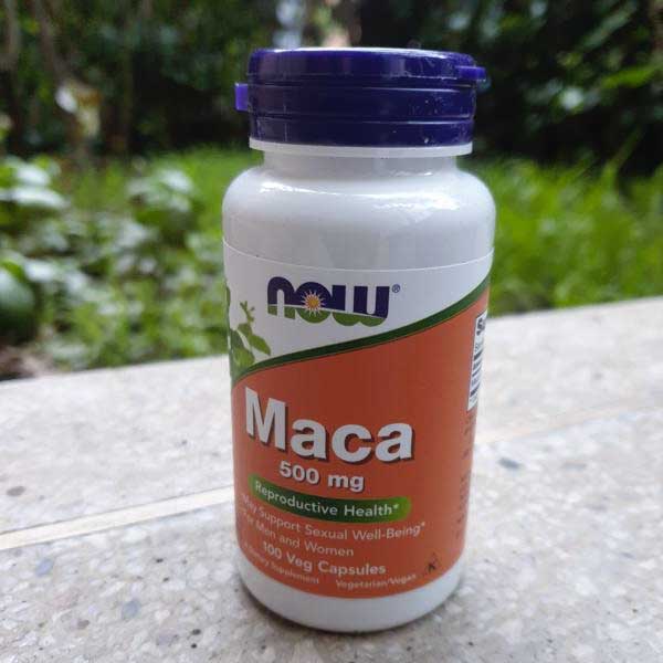 NOW Foods Maca 500 mg – 100 capsules végétales – Image 3