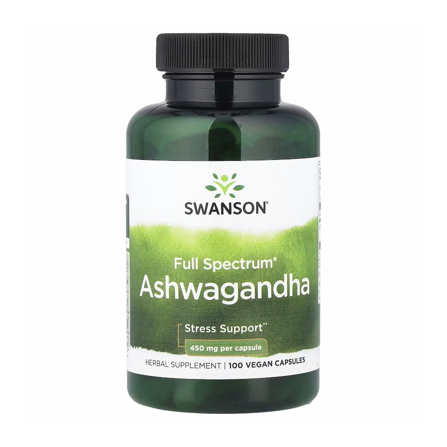 Ashwagandha Full Spectrum® , 450 mg, 100 capsules , Swanson