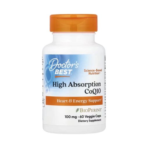 CoQ10 à haute absorption à la BioPerine, 100 mg ,Doctor's Best