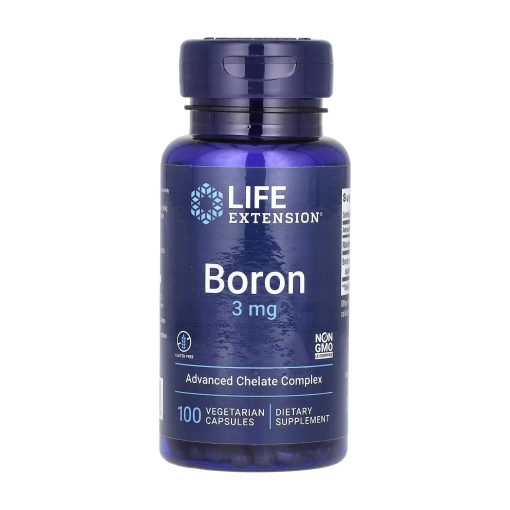 Bore, 3 mg, 100 capsules végétariennes, Life Extension