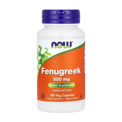 NOW Foods Fenugrec 500 mg – 100 capsules végétales