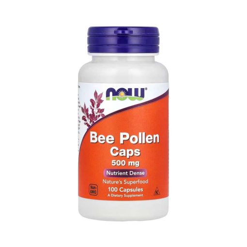 NOW Foods Pollen d'abeille 1000 mg – 100 capsules