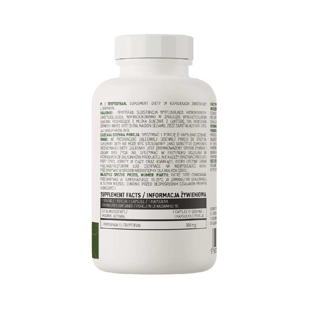 OstroVit Tryptophan 300 mg – 90 capsules végétarienne – Image 2