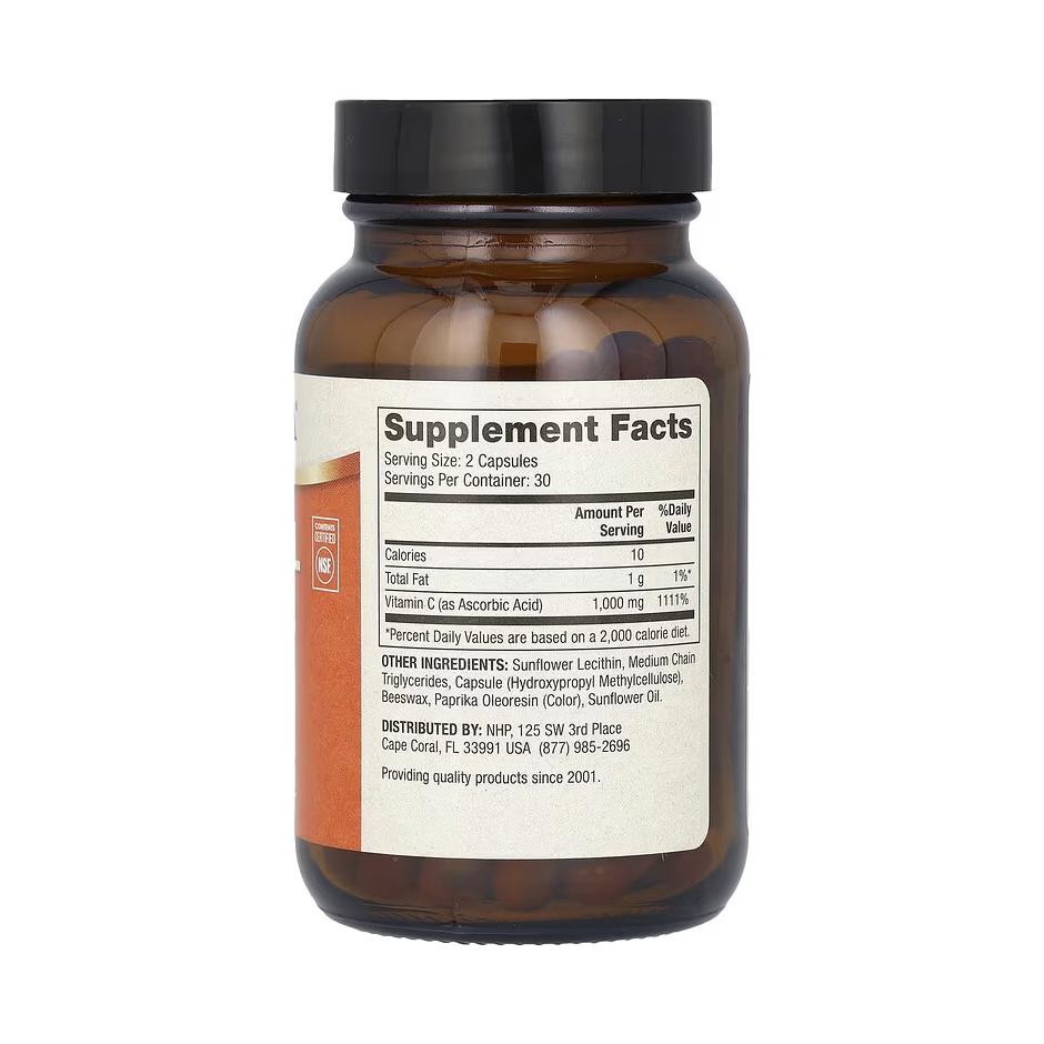 Dr. Mercola, Vitamine C liposomale, 60 capsules – Image 2
